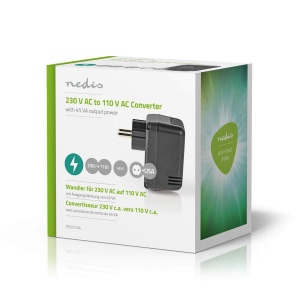 Inversor de tensiune Nedis 230V AC - 110V AC, 45W, negru - Img 7
