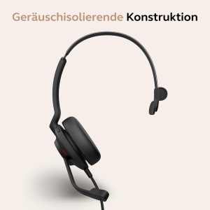 Jabra Evolve2 30 SE Telefon Pe Casti Casti Cu Fir Mono Negru Microfon Anulare Zgomot, Anulare Zgomot He - Img 6