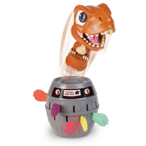 Joc de actiune Tomy Pop Up T-Rex T73290 pentru copii, 4-8 ani, Jurassic World - Img 4