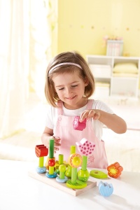 Joc de constructie HABA 301551, set 25 piese, din lemn, pentru dezvoltarea motricitatii - Img 3
