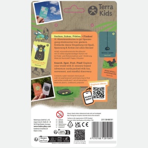 Joc de exterior HABA Terra Kids Interactiune in natura pentru copii, 62 activitati, inclus cutie impermeabila - Img 8