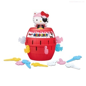 Joc de familie TOMY Pop Up Hello Kitty, pentru 2-4 jucatori, de la 4 ani