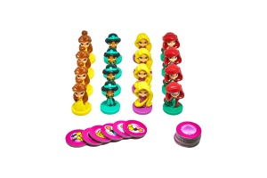 Joc de societate Disney Princess - Ludo cu 16 figurine, pentru 2-4 jucatori, 4 - Img 4