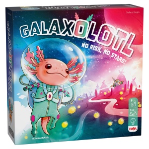 Joc de societate HABA Galaxolotl - No Risk No Stars, 2-4 jucatori, 8 ani