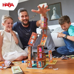 Joc de societate HABA Rhino Hero - Super Battle, pentru 2-4 jucatori, 5 ani - Img 5