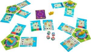 Joc de societate HABA Wurfelkonig Junior, pentru 2-4 jucatori, 4 ani, made in Germany - Img 2