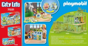 Joc educativ PLAYMOBIL 71331, Set 52 piese, Clasa viitorului, pentru copii 4 - Img 4