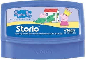 Joc educativ VTech Storio 2 Peppa Pig - 7 jocuri, 2 niveluri de dificultate - Img 3