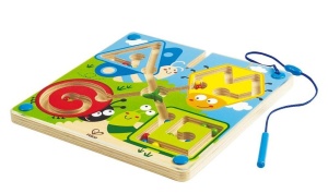 Joc magnetic Hape E1709 Magnetlabyrinth din lemn ideal pentru calatorii 24 luni - Img 4
