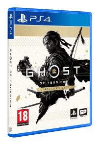 Joc video Ghost of Tsushima Directors Cut PS4, aventura open-world, inclusa expansiune Iki