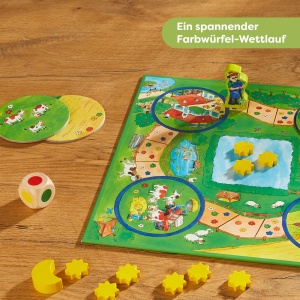 Jocuri pentru copii HABA Mein erster Spieleschatz - 10 jocuri clasice, pentru 3 ani - Img 7