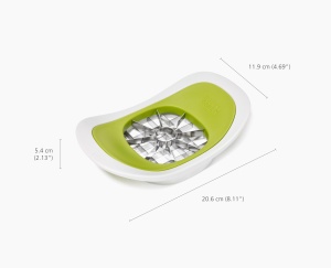 Joseph Joseph Nest Press 2-in-1 Taietor si Decojitor Mere si Cartofi Lame Inox Compact - Img 4