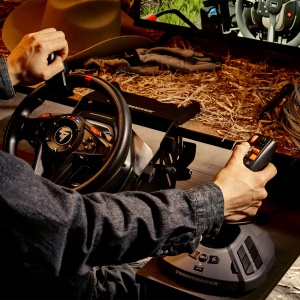 Joystick Thrustmaster SimTask FarmStick PC Control Precizie HEART - Img 7