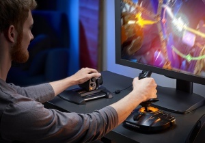 Joystick Thrustmaster T16000M FCS HOTAS cu Schubregler pentru PC - Img 5
