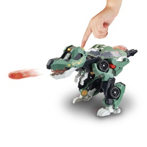 Jucarie 2-in-1 VTech Switch and Go Dinos Launcher-T-Rex, cu efecte sonore si luminoase - Img 4