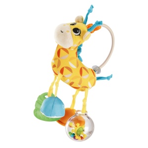 Jucarie Chicco Mrs Giraffe Ratusca interactiva Texturi moi Activitati manuale
