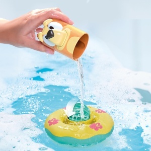 Jucarie de Baie Tomy Toomies Bluey si Bingo, 2 Piese, Sigura pentru Copii - Img 2