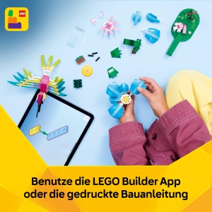 Jucarie de Constructie LEGO Creator 3in1 31384 - Kolibri Colorat, 312 Piese - Img 8