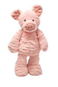 Jucarie de plus Mollis - porc de plus - 36 cm - porc de plus - jucarie de plus pentru copii - animal de plus moale pentru copii si bebelusi - Img 2