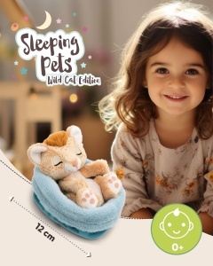 Jucarie de plus NICI Leu 12cm, colorat, in cosulet albastru, pentru copii si adulti - Img 2