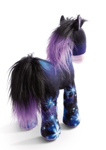 Jucarie de plus NICI Pony Starflower 35 cm Albastru Materiale reciclate Cod 48755 - Img 4