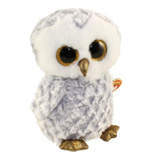 Jucarie de Plus Owlette Carletto 37086, 24 cm, Alb