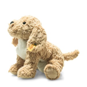 Jucarie de plus Steiff Berno Goldendoodle 26 cm, moale, bej, lavabil