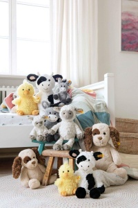 Jucarie de plus Steiff Pipsy - 14 cm, galben, din material moale, pentru bebelusi - Img 6