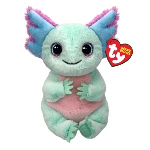 Jucarie de plus TY Alex Axolotl 14cm - Personaj colectabil pentru copii - Img 1