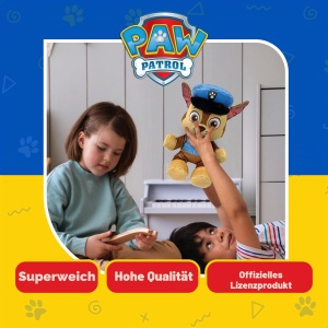Jucarie de plus TY Chase Paw Patrol, moale si colectibila, design atractiv - Img 2