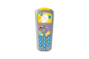 Jucarie educativa Fisher-Price cu telecomanda, sunete si lumini, pentru bebelusi