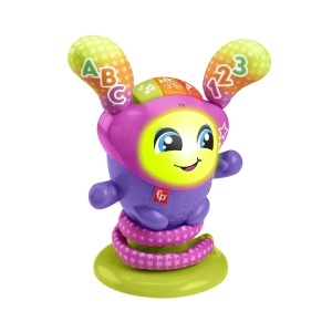 Jucarie electronica Fisher-Price DJ Tanzi BOUNCIN Star, 75 melodii, pentru bebelusi