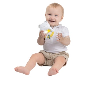 Jucarie interactiva Chicco 2in1 Ursulet cu lumini muzica si mod de noapte - Img 5