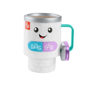 Jucarie interactiva Fisher-Price To-Go Becher, 20 melodii, multilingv