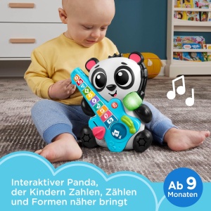 Jucarie interactiva pentru bebelusi Fisher-Price Beat Bande, 10 butoane, muzica si lumini - Img 2