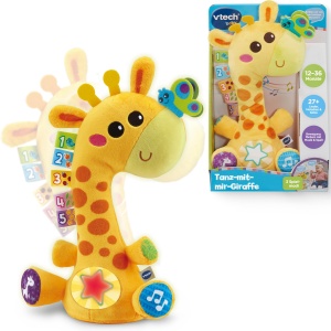 Jucarie interactiva VTech Baby Tanz-mit-mir-Giraffe, pentru 12-36 luni