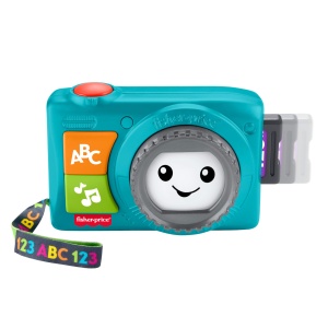 Jucarie muzicala Fisher-Price cu camera luminoasa, multilingva