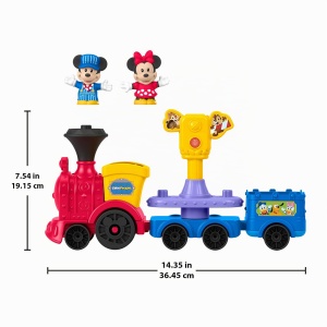 Jucarie muzicala pentru copii Fisher-Price Micky si Minnie, cu lumini si sunete - Img 3