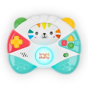 Jucarie pentru bebe Bright Starts Gamer Buddy, cu sunete si lumini, design tigru