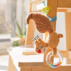 Jucarie pentru bebelusi HABA Hangefigur Waldfreunde cu sunete si texturi 23 cm - Img 4