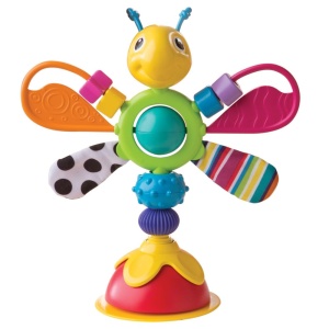 Jucarie pentru bebelusi Lamaze Freddie Glowworm multicolor cu ventuza si elemente interactive - Img 5