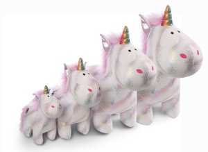 Jucarie Plus NICI Einhorn Moon Keeper 22 cm Alb Super Moale Pentru Copii si Adulti - Img 5