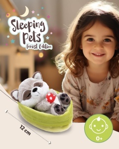Jucarie Plush Raton NICI cu Ciuperca, Culoare Gri, Ideal pentru Copii - Img 2