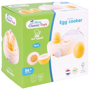 Jucarii clasice noi Jucarii din lemn Oua Cooker Set - Img 6