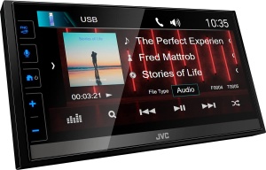JVC KW-M785DBW - Receptor AV Digital Media de 17,3 cm (6,8") cu CarPlay fara fir si Android Auto (4x50W, DAB+/UKW, BT, 3X Pre-Out 2,5V, USB, iPod/iPhone Control) - Img 5