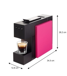 K-Fee Square Kapselmaschine Pink Compacta 19 Bar Tehnologie Duo Pressure - Img 2