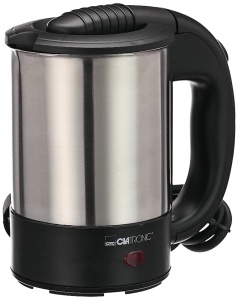 Kettle electric Clatronic WKR 3624, 0.5L, 1000W, inox, cu 2 cani - Img 4
