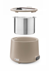 Kettle pentru supa HENDI UNIQ, 8L, 500W, bej - Img 6