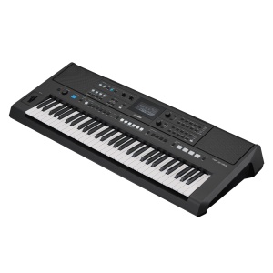 Keyboard YAMAHA PSR-E483 cu 61 de taste, 860 de sunete, negru