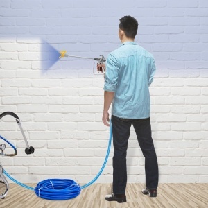 Kit Accesorii Pompa Vopsit Airless VEVOR, Furtun Inaltă Presiune 15m (3600 PSI), Pistol de Vopsit, Extensie 20cm, Duză 517 și Protecție Duză, Conexiune 1/4" - Img 7